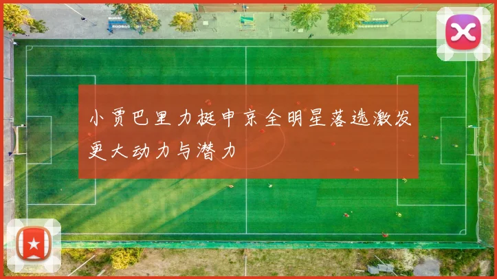 小贾巴里力挺申京全明星落选激发更大动力与潜力